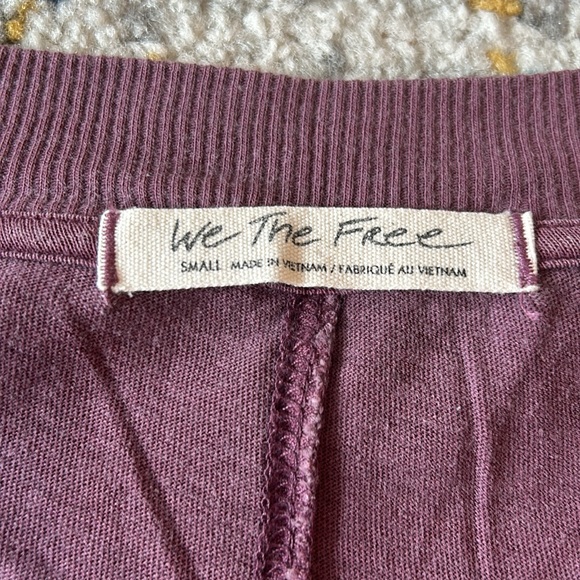 Free people cropped long sleeve shirt - Picture 3 of 3